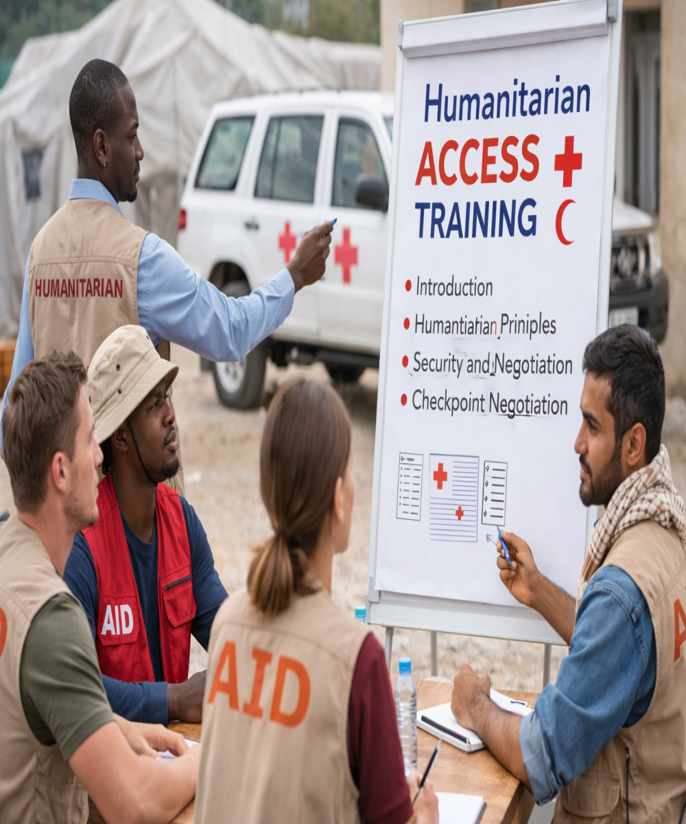 Formation en ligne & en présentiel en Accès Humanitaire